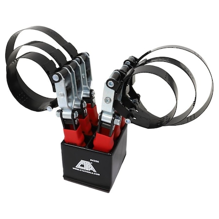 Cta Manufacturing Oil Filter Wrench Set 6 Pc W/Stand CTA4326